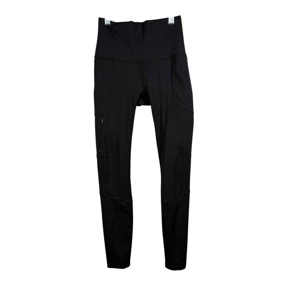CALIA Womens XS Hike Legging Black High Rise Zipper Pocket WAX14229 Gorpcore New
